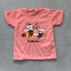 Mickey and Minnie in Vietnam Baby Tee